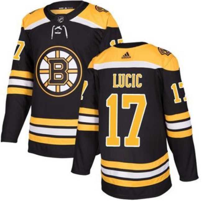 Men%27s Boston Bruins #17 Milan Lucic Black Stitched Jersey->boston bruins->NHL Jersey